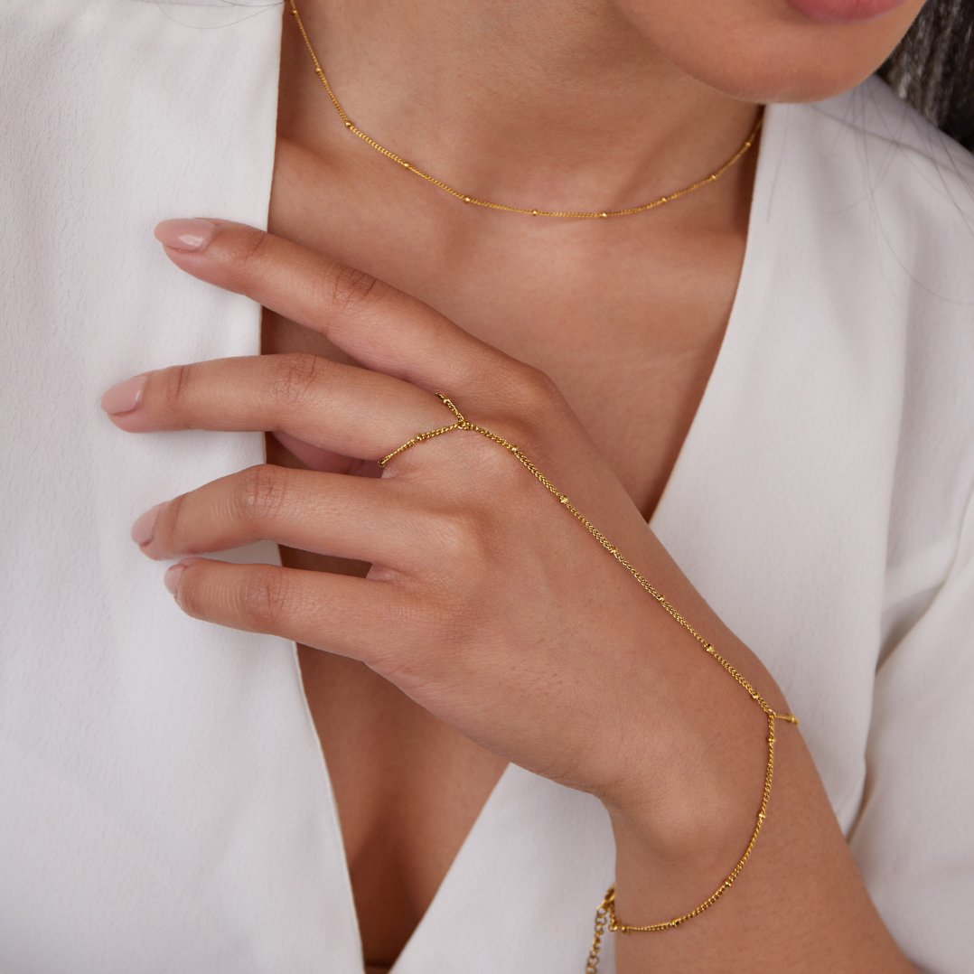 Stylish Hand Chain Bracelet