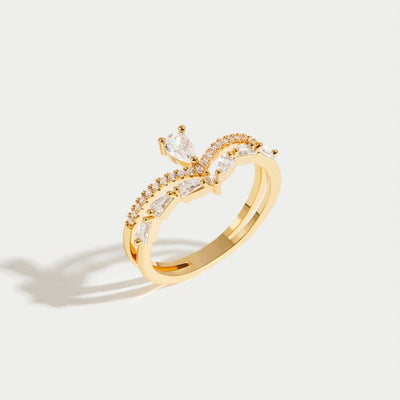 Aura - Elegant Crystal Ring