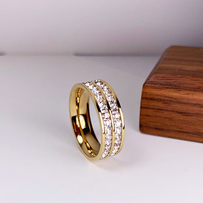 Timeless Double Diamond Ring