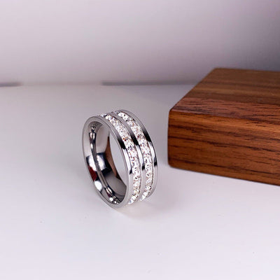 Timeless Double Diamond Ring