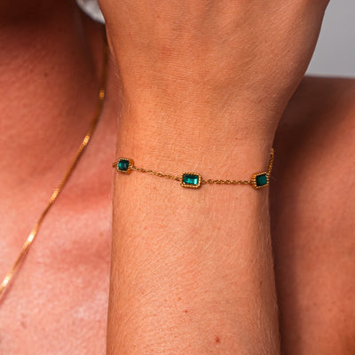 Trinity of Emerald Elegance