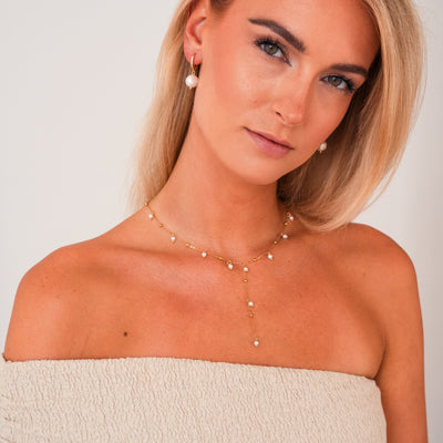 Elegant Pearl Pendant Necklace
