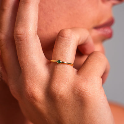 Radiant Emerald Gemstone