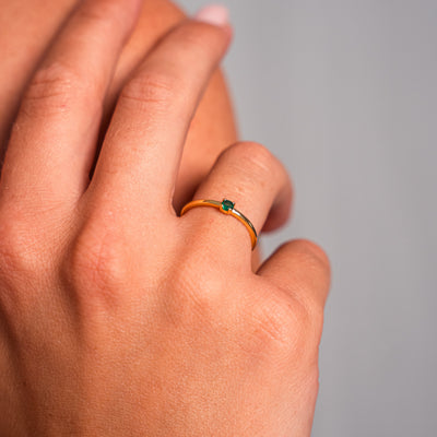 Radiant Emerald Gemstone