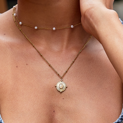 Monique Vintage Stein Necklace