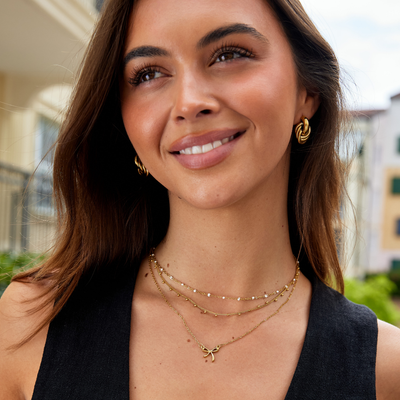 Clean White Pearl Necklace