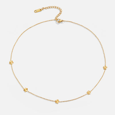 Flower Power Gold Necklace