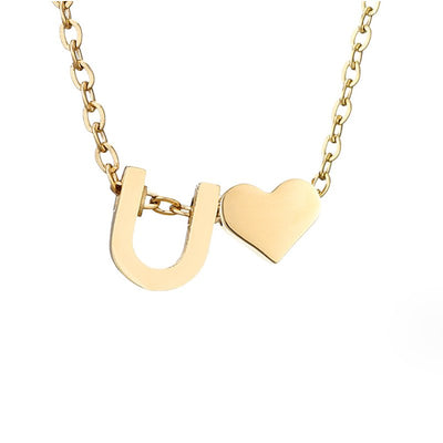 Love Letter Gold Necklace