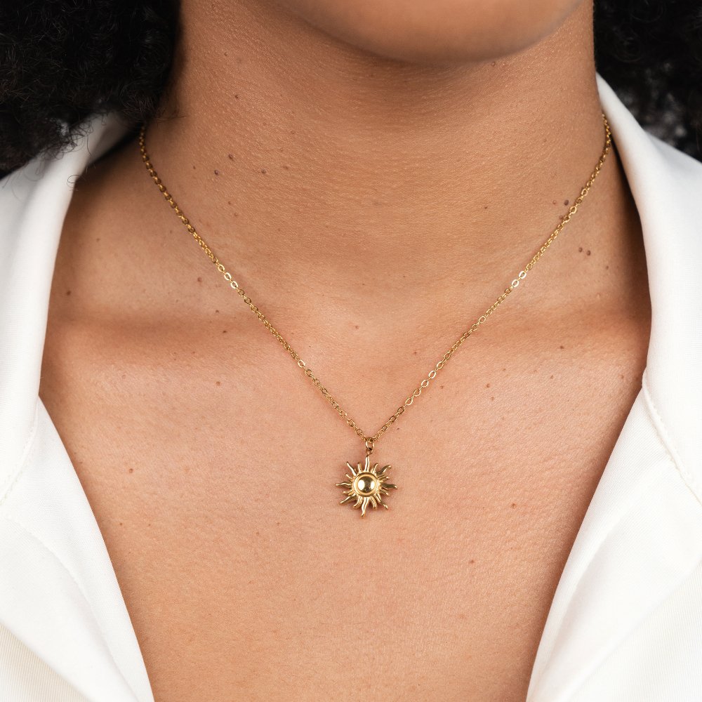 Golden Sunbeam Necklace