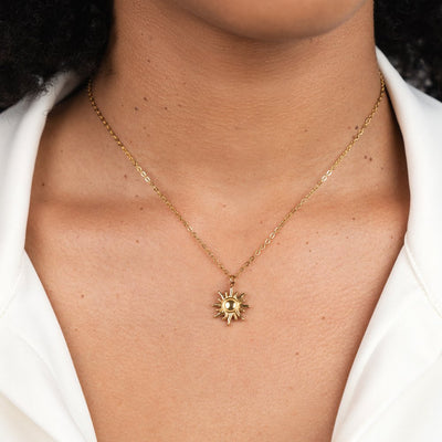 Golden Sunbeam Necklace