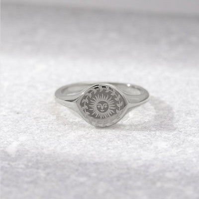 Silver Ring for the Summer Solstice